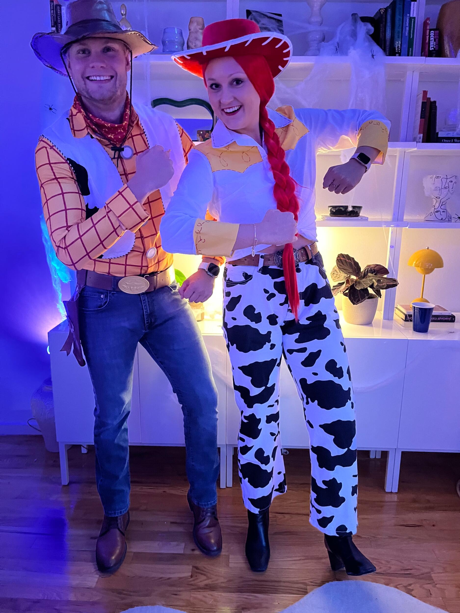 Woody & Jessie for Halloween!