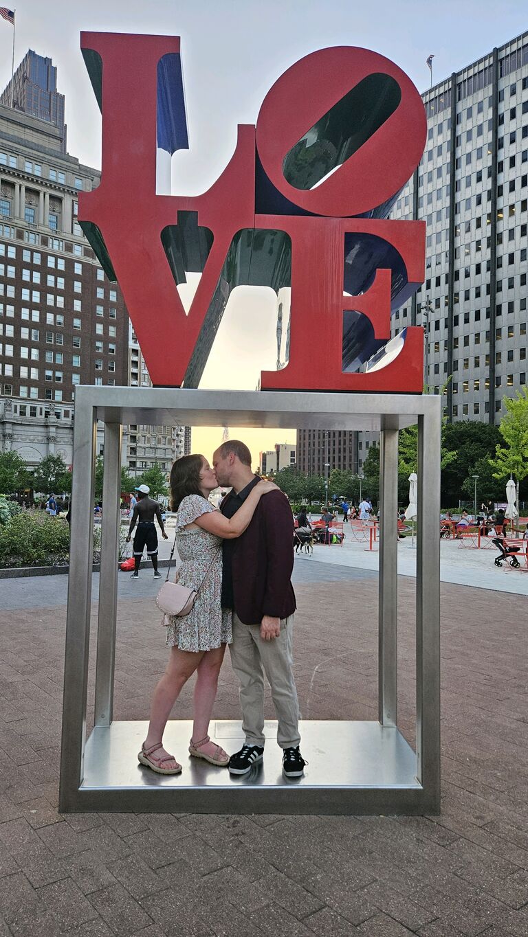 Exploring Philadelphia.