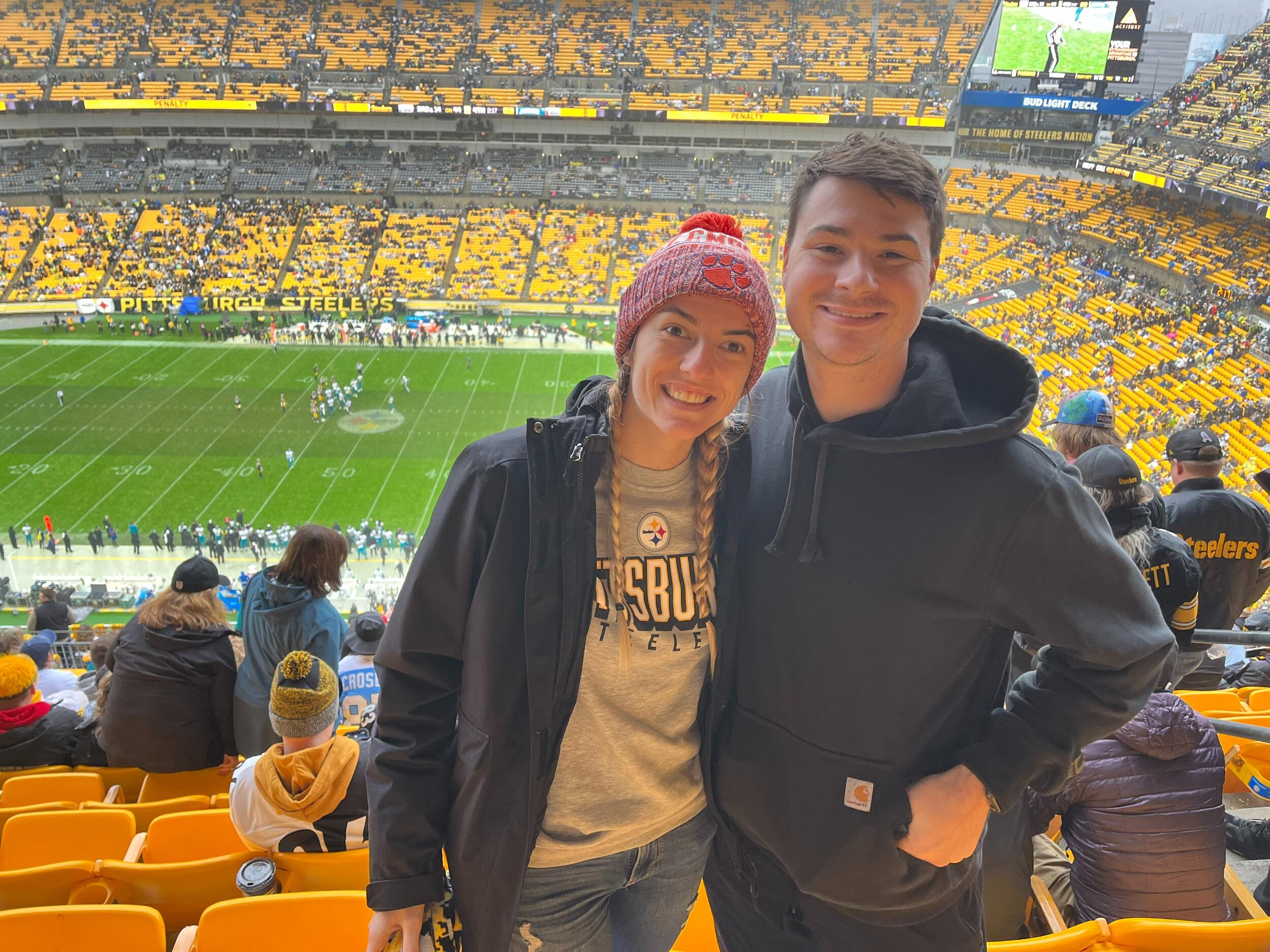 We spent the next two years going to various 'burgh events, enjoying a new city, adopting our sweet kitties, oh and studying for school, I guess! 