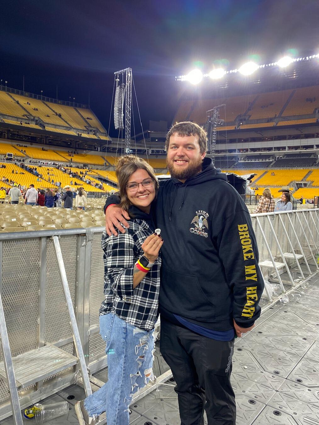 Luke Combs round 2, this time in Pittsburgh with floor seats!