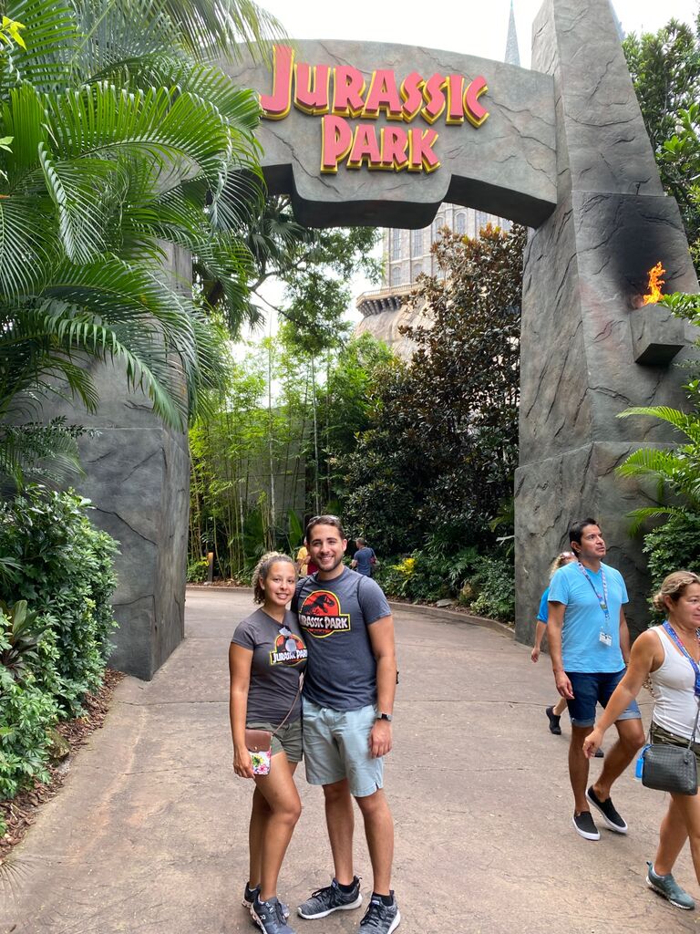 Universal Studios Trip - Everybody loves roller coasters and dinosaurs! Josh loves dinosaurs... Stacey was there for the Harry Potter section (no surprise there).