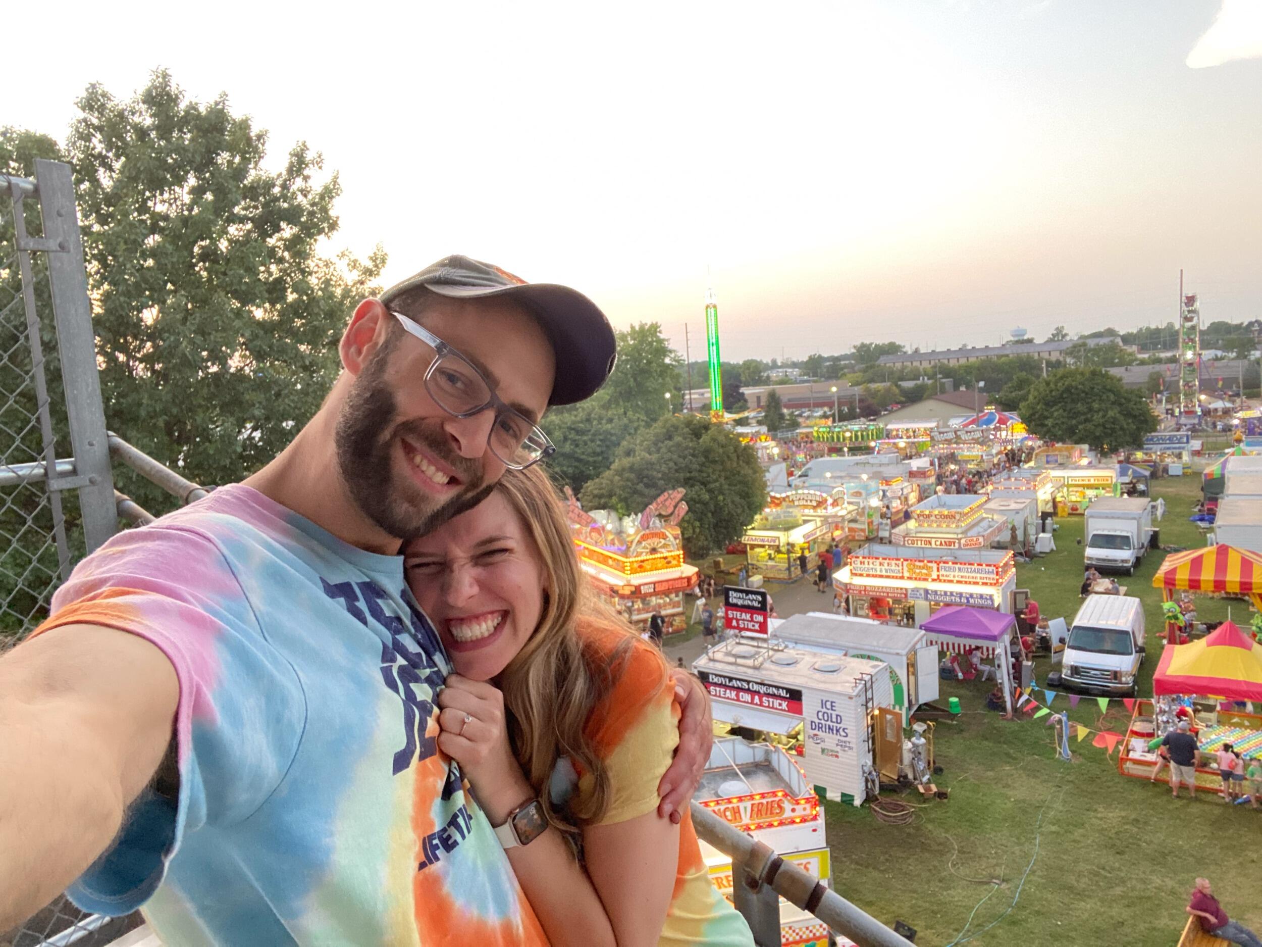 Alexandra's last trip to Ohio before she moves there! We went to the Medina County Fair!