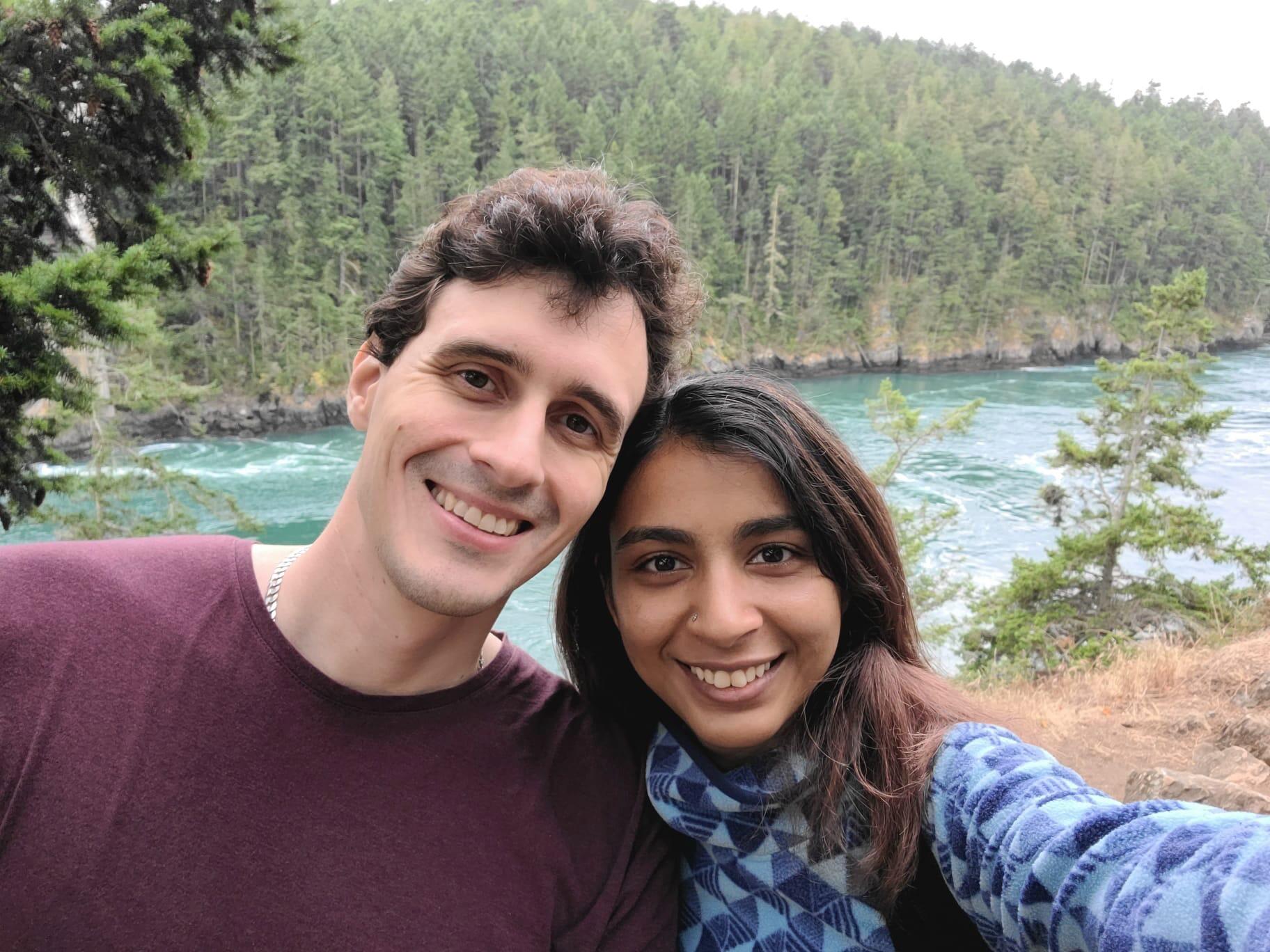 Hiking through the Pacific Northwest (or, according to Chris, the West Coast version of Maine).