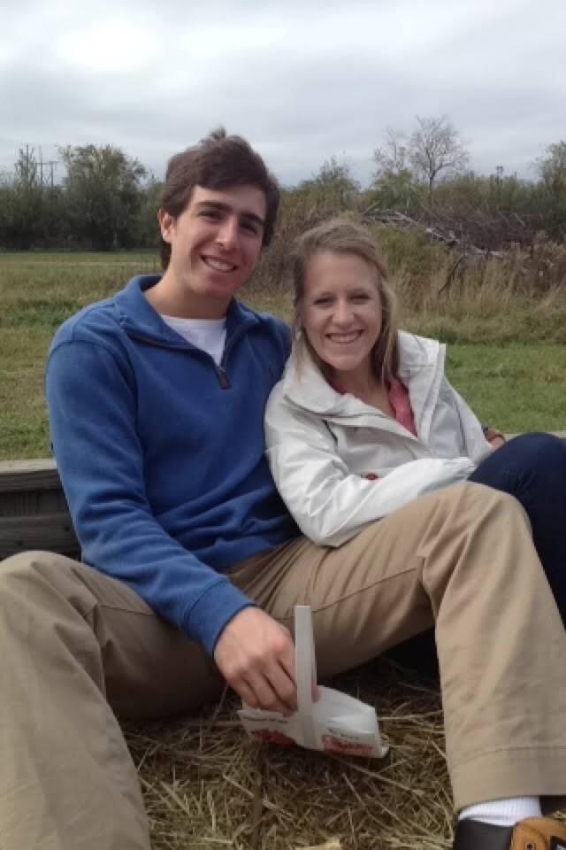 Fall apple picking with friends