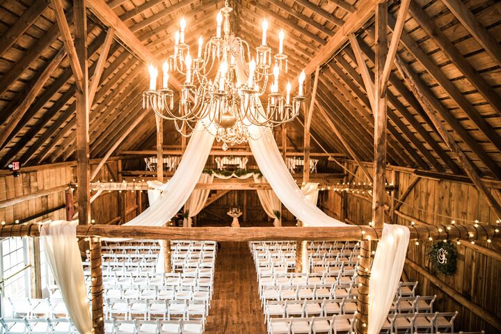 Rolling Ridge Classic Barn Garden Venue  Reception  