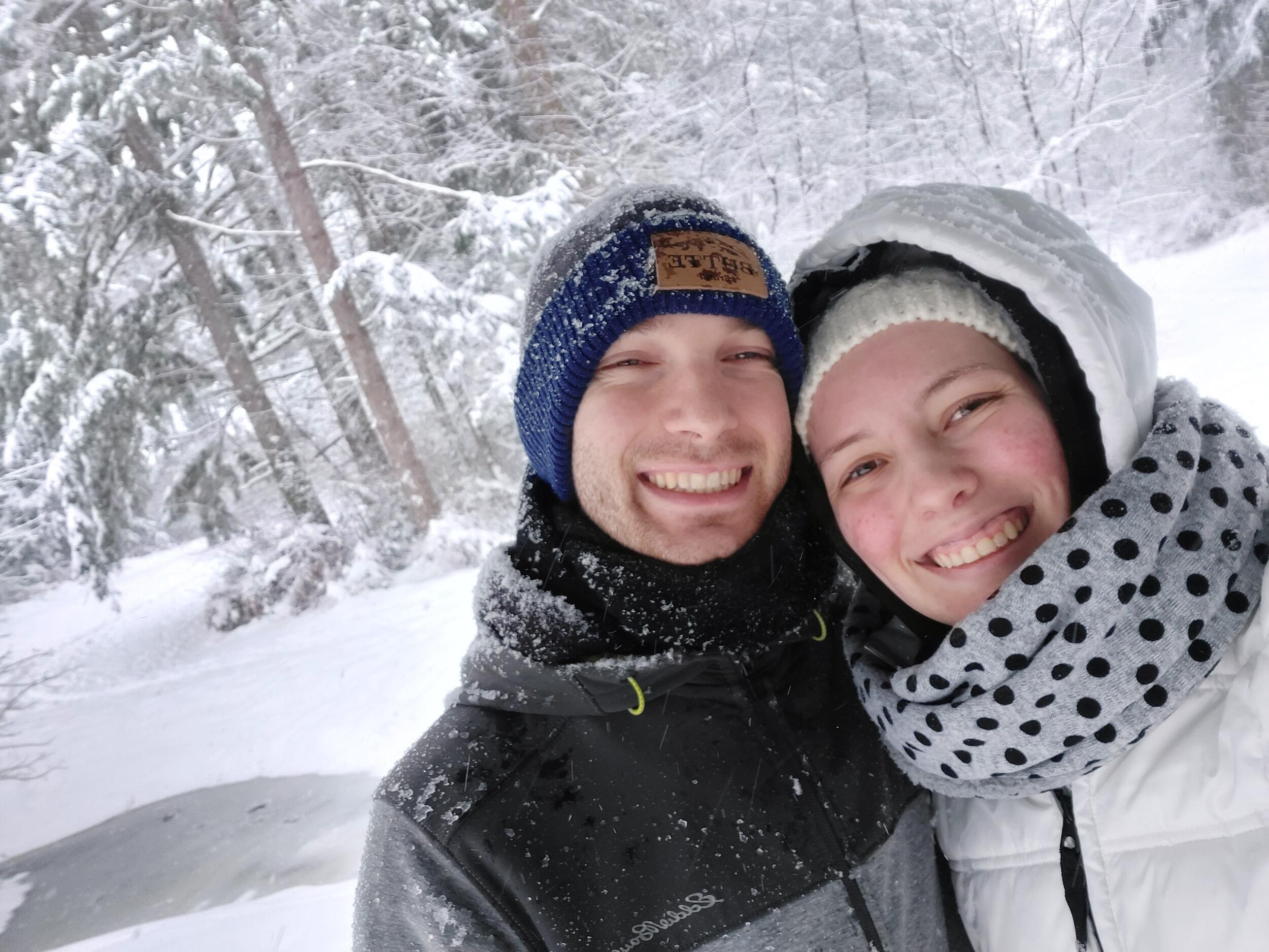 First Snow storm together!
