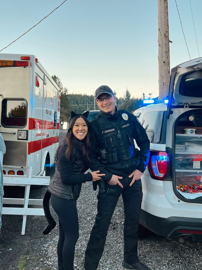 Trunk or Treat at the school.