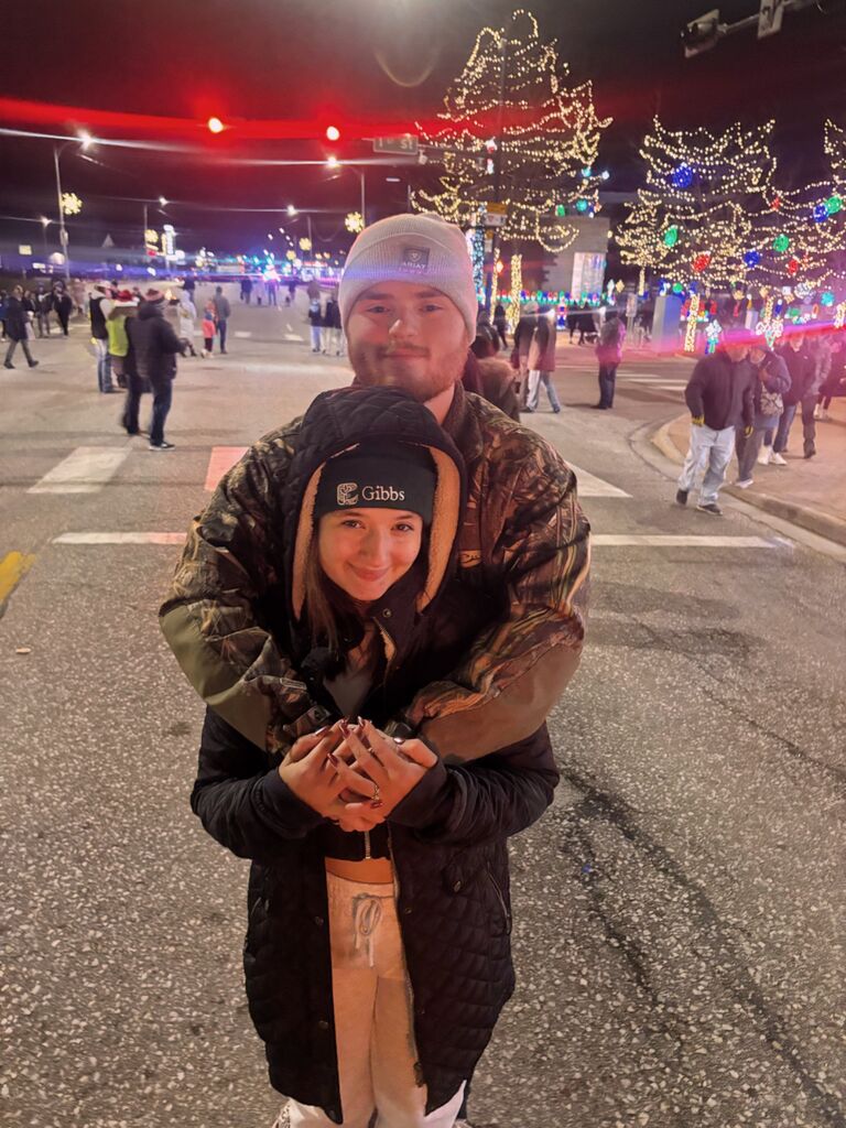 christmas tree lighting!