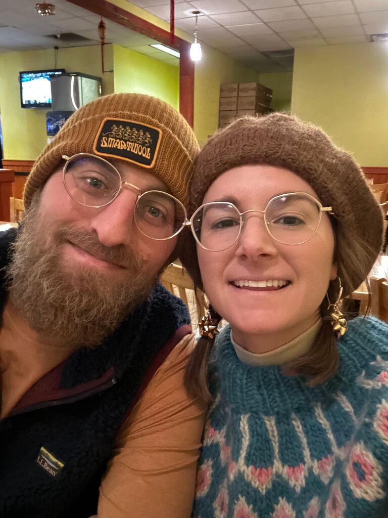 Just the two of us for Christmas = Chinese food