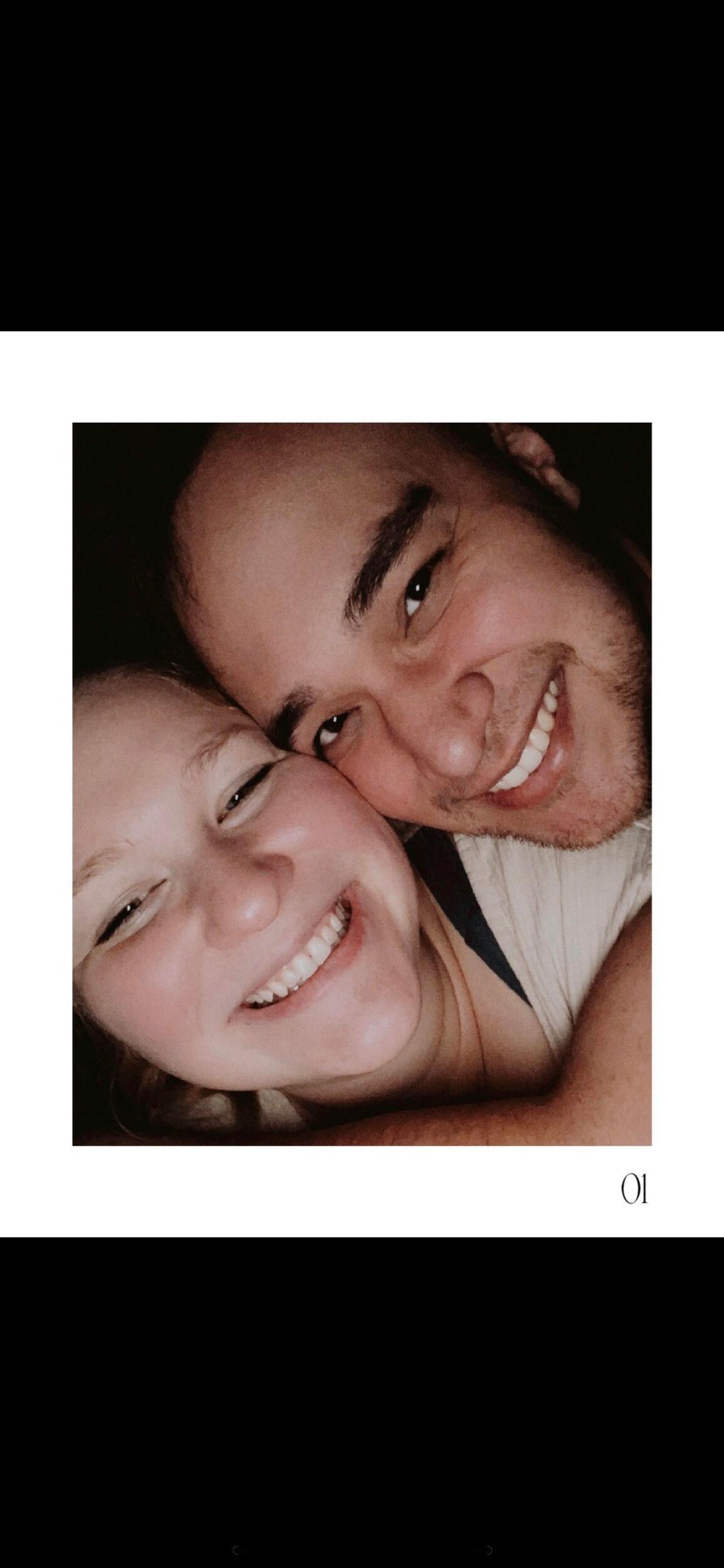 Our first picture together