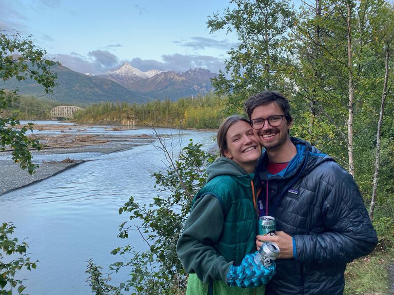 Hiking and visiting Alaska (they've gone at least 1x/year since being together).