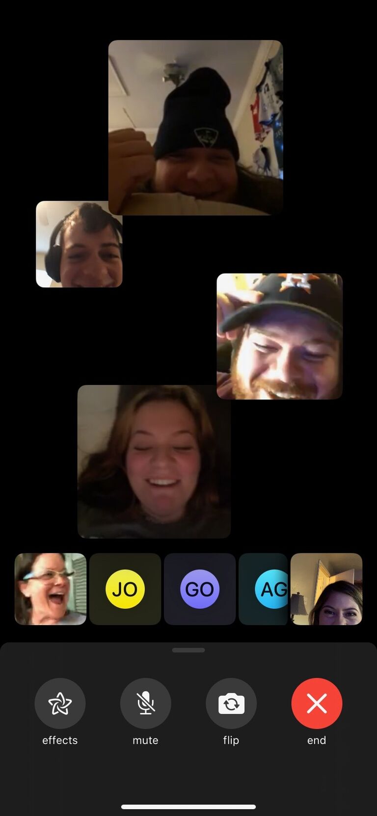 Went through a pandemic! FaceTime call with the Watson family!