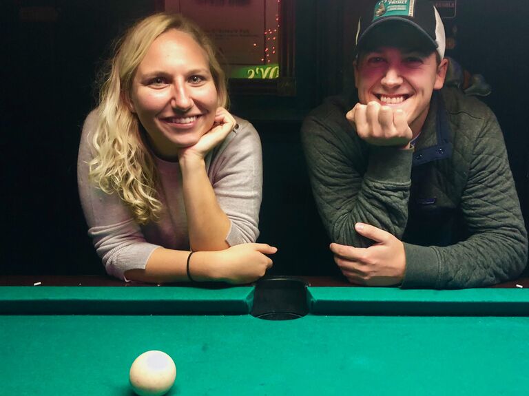 Kyle and Lianna met sophomore year while attending Northeastern University 