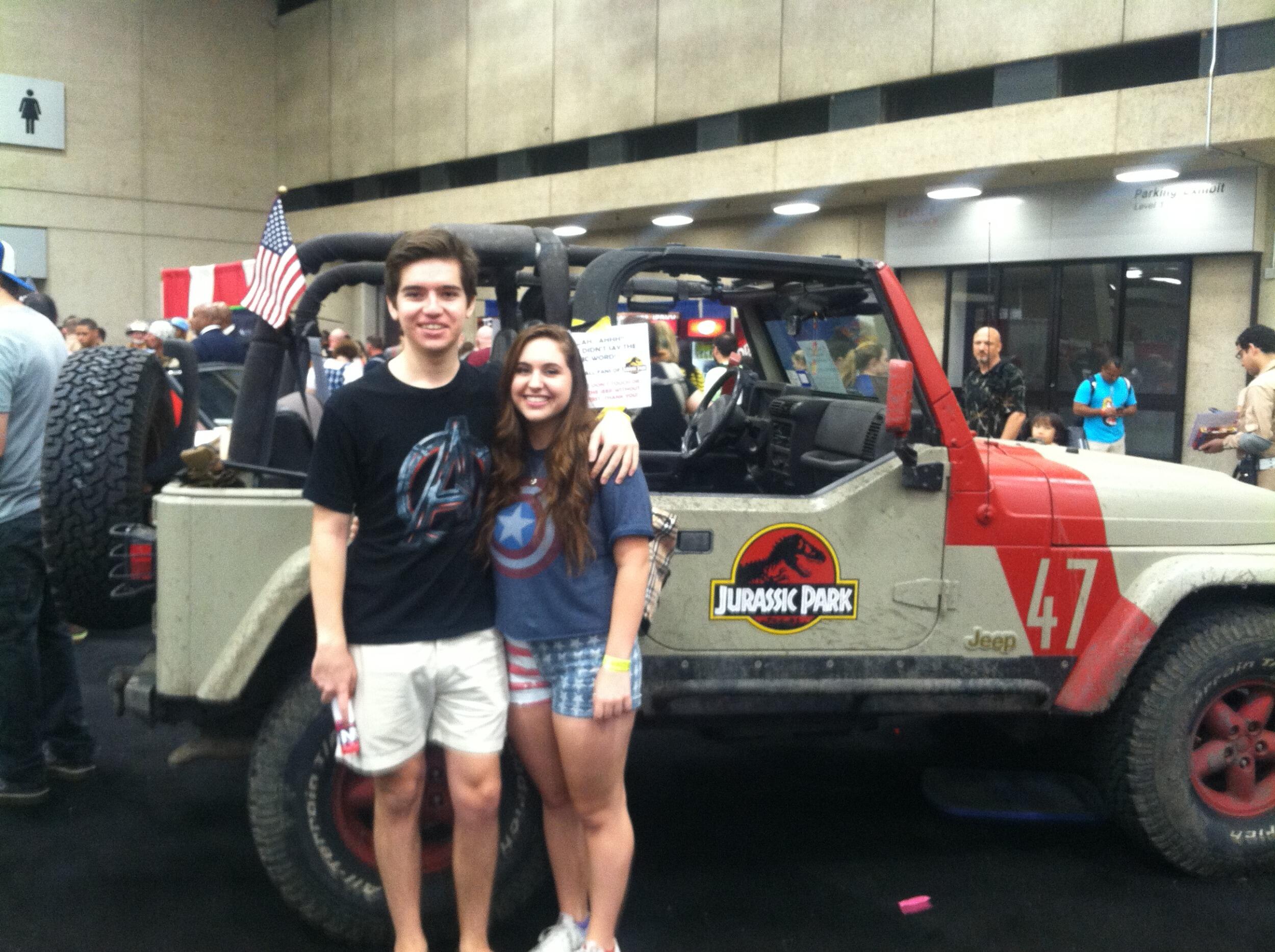 One year into dating... Went to Fan Expo in Dallas!