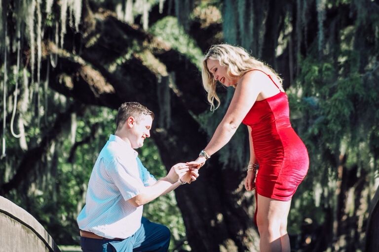 The day we got engaged