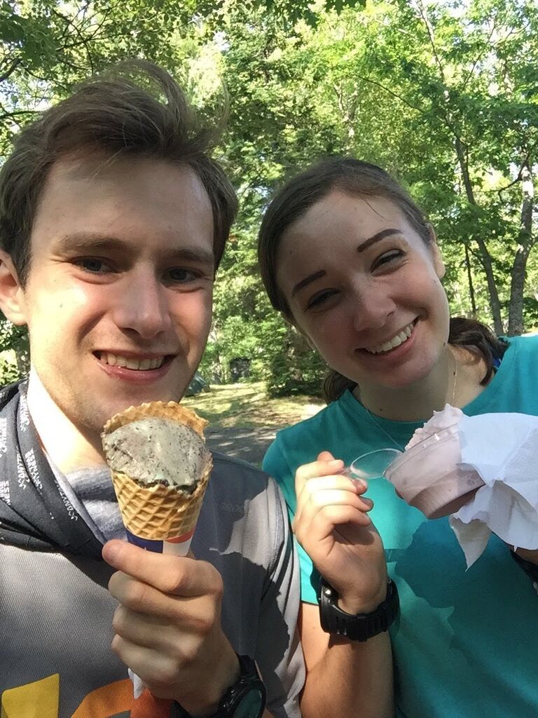 One of our many ice cream pitstops on our Michigan camping trip. We were in Copper Harbor for this stop! (2020 camping trip)