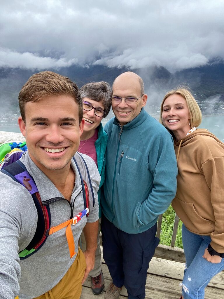 Katie meeting Sean's parents