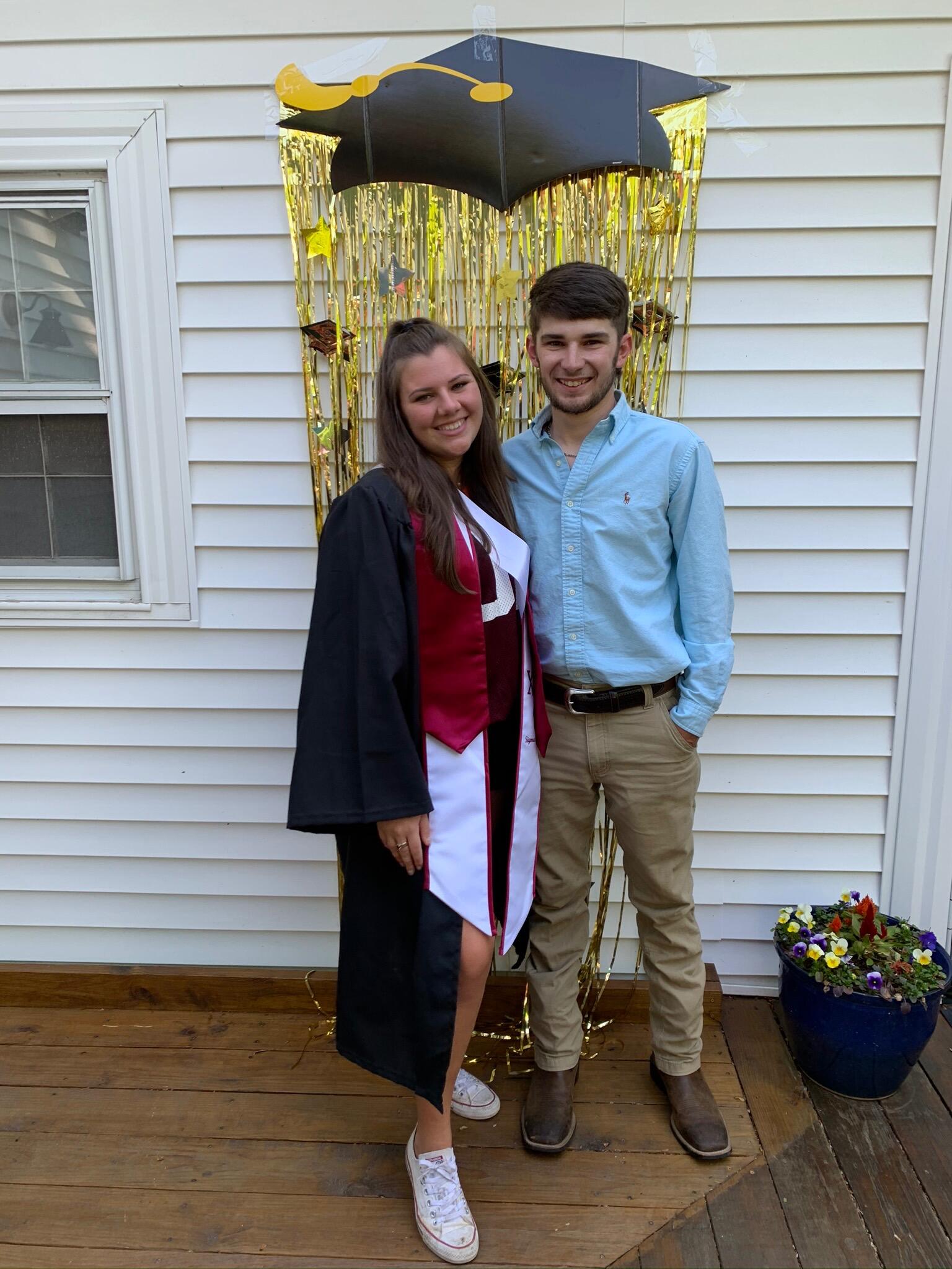 Emma graduated college