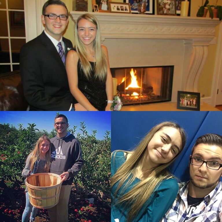 They had an amazing first few months together! They went the USY prom, apple picking, and of course an Islanders game!