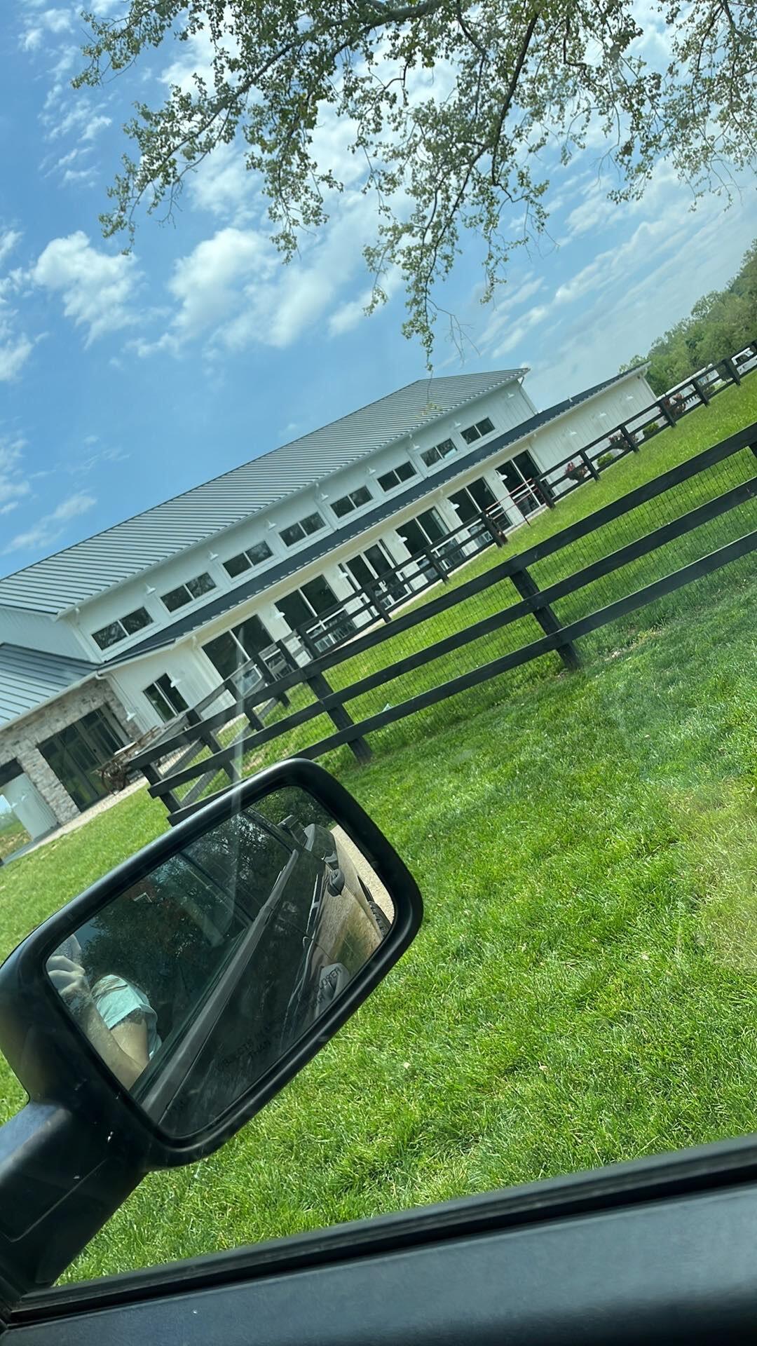 Toured wedding venues until we found the one.