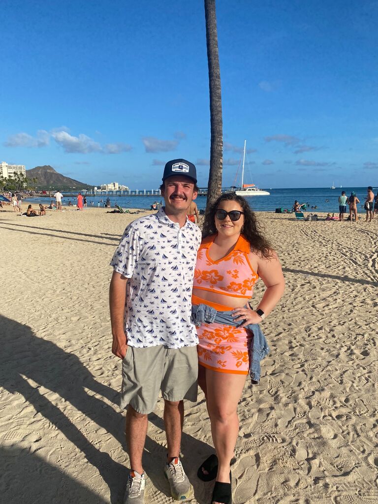 We celebrated Kelsey's first year of law school by going on a trip to Hawaii with Kelsey's parents.
