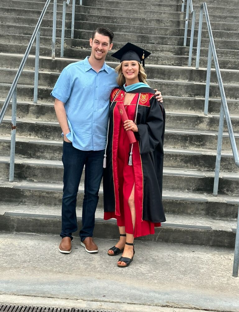 Brigitte Graduated from the University of St. Thomas, Houston with a Master of Science in Clinical Mental Health Science.