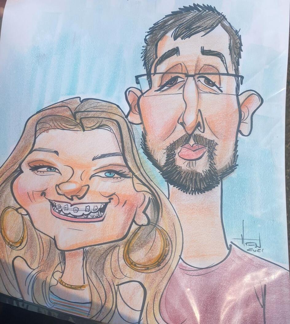 FIRST TRIP TO THE FAIR CAME WITH ONE OF MY FAVORITE IMAGES OF US
