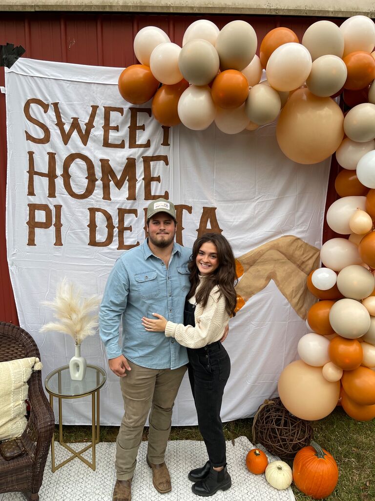After our freshman year Sutton joined Tau Phi and I joined Pi Delta. They are brother and sister clubs, so we had lots of events together all throughout college.