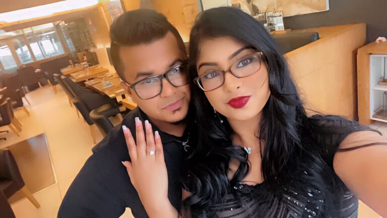 We got engaged! 