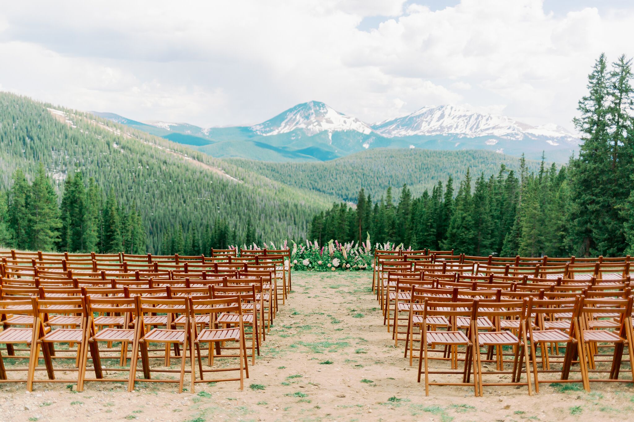 Rustic Mountain Wedding in Keystone Colorado