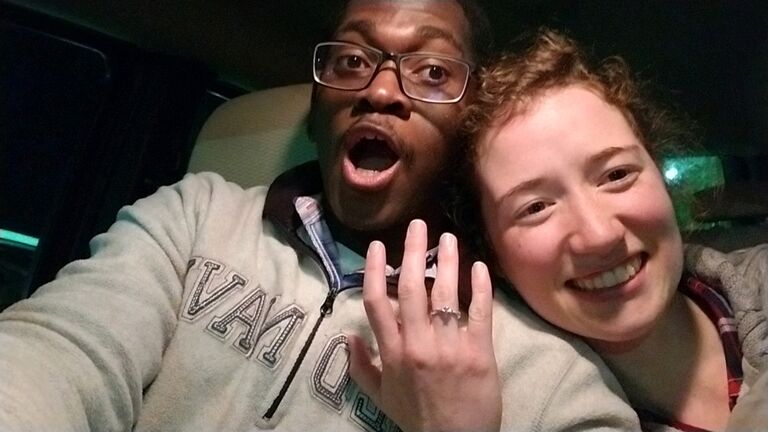 She said yes!!