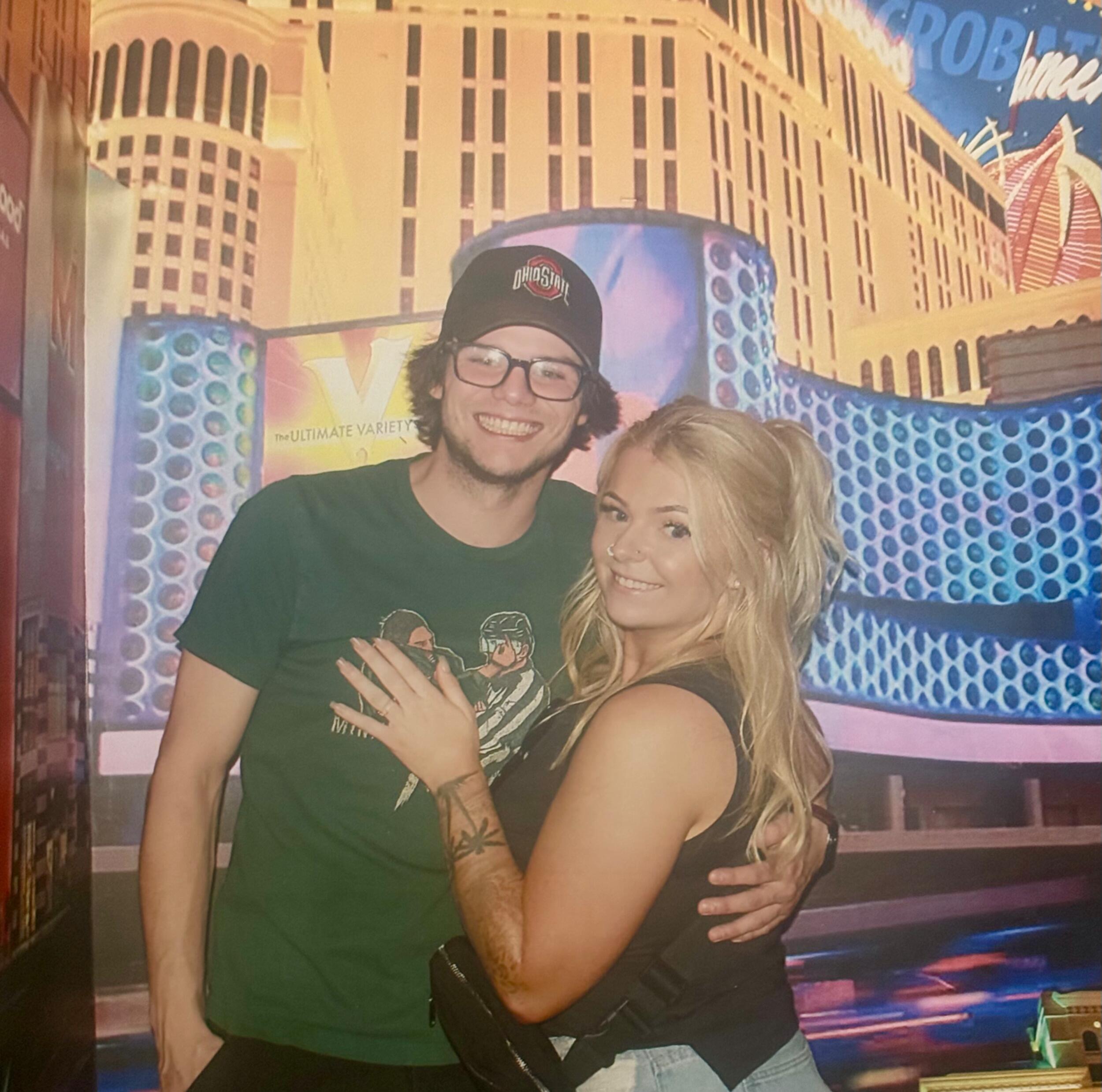 We celebrated our birthdays in Vegas—just three days apart. I spent way too much time trying to talk Nick into a quick wedding to combine all the celebrations. Looking back, I’m glad he resisted—I just know our wedding day is going to be so special. ❤️