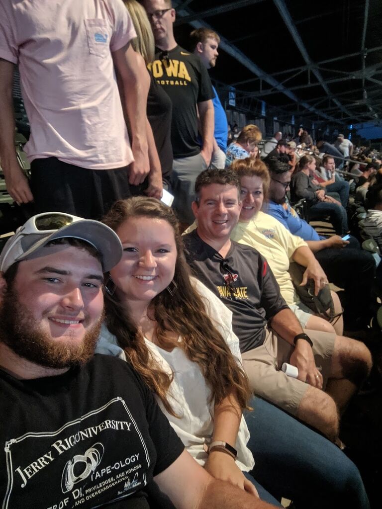 Iowa State Fair Grandstand comedy show "Fluffy" (Gabriel Iglesias)