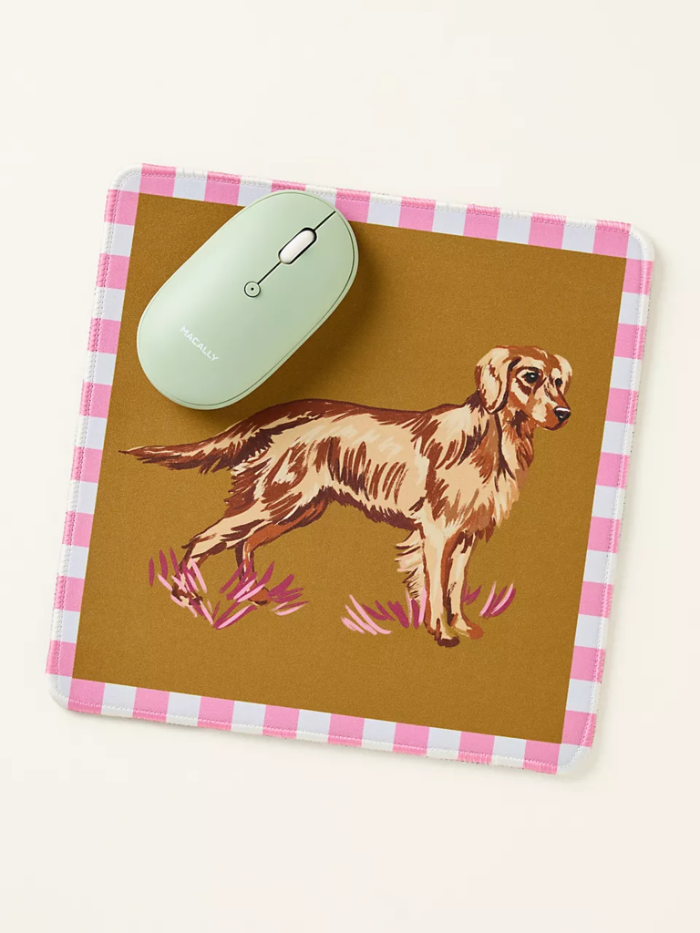 Dog mousepad 7th anniversary gift