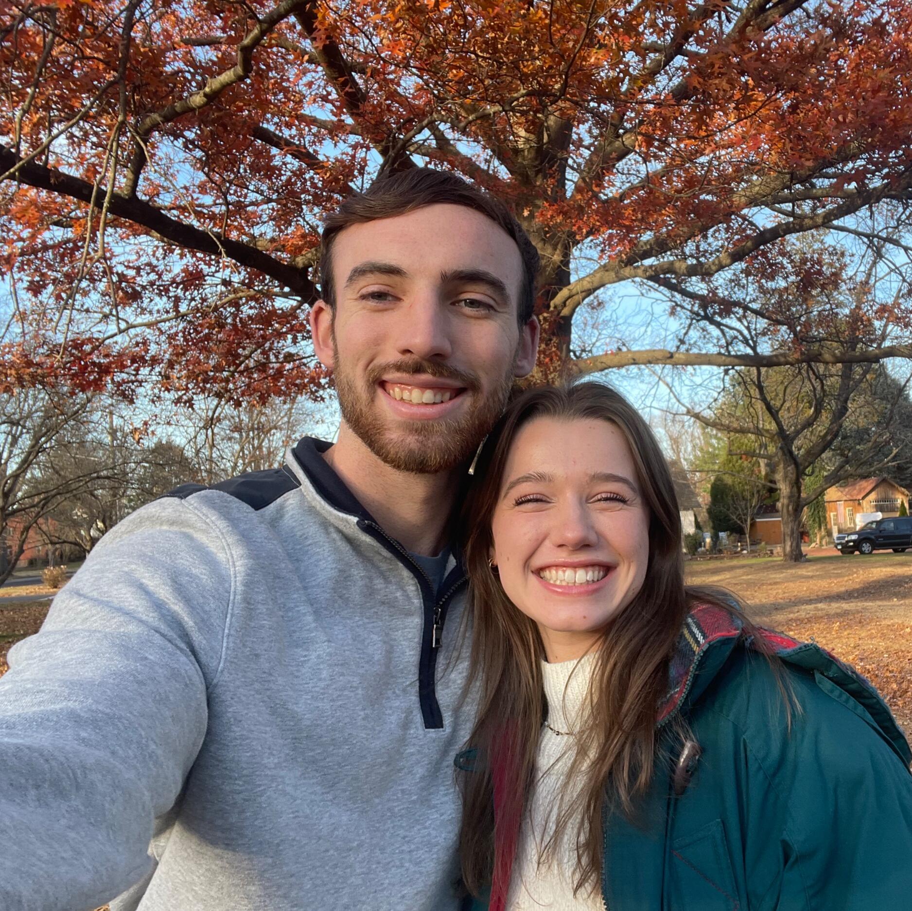 first thanksgiving together and very thankful for each other