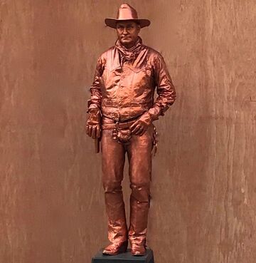 THE COPPER COWBOY by Mimealot - Human Statue - Greenfield, MA - Hero Main
