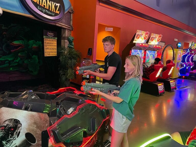 Nothing says Caleb's birthday like Crazy Pinz
