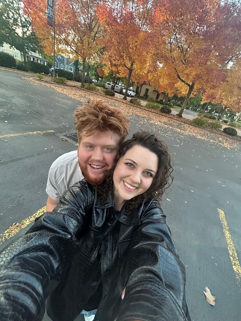 Going out to celebrate 4 years together