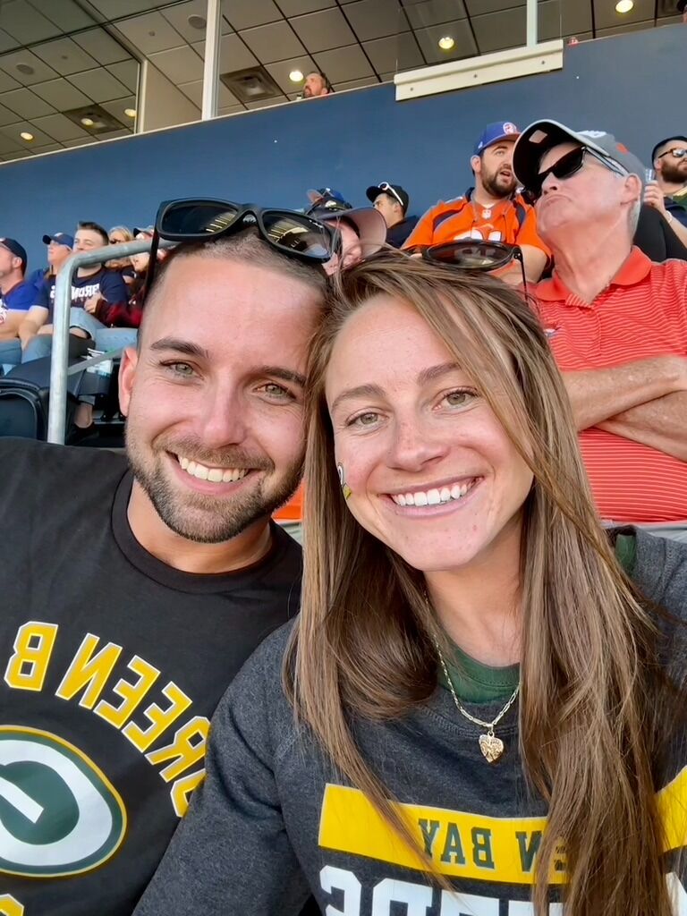 Blake's first Packers game