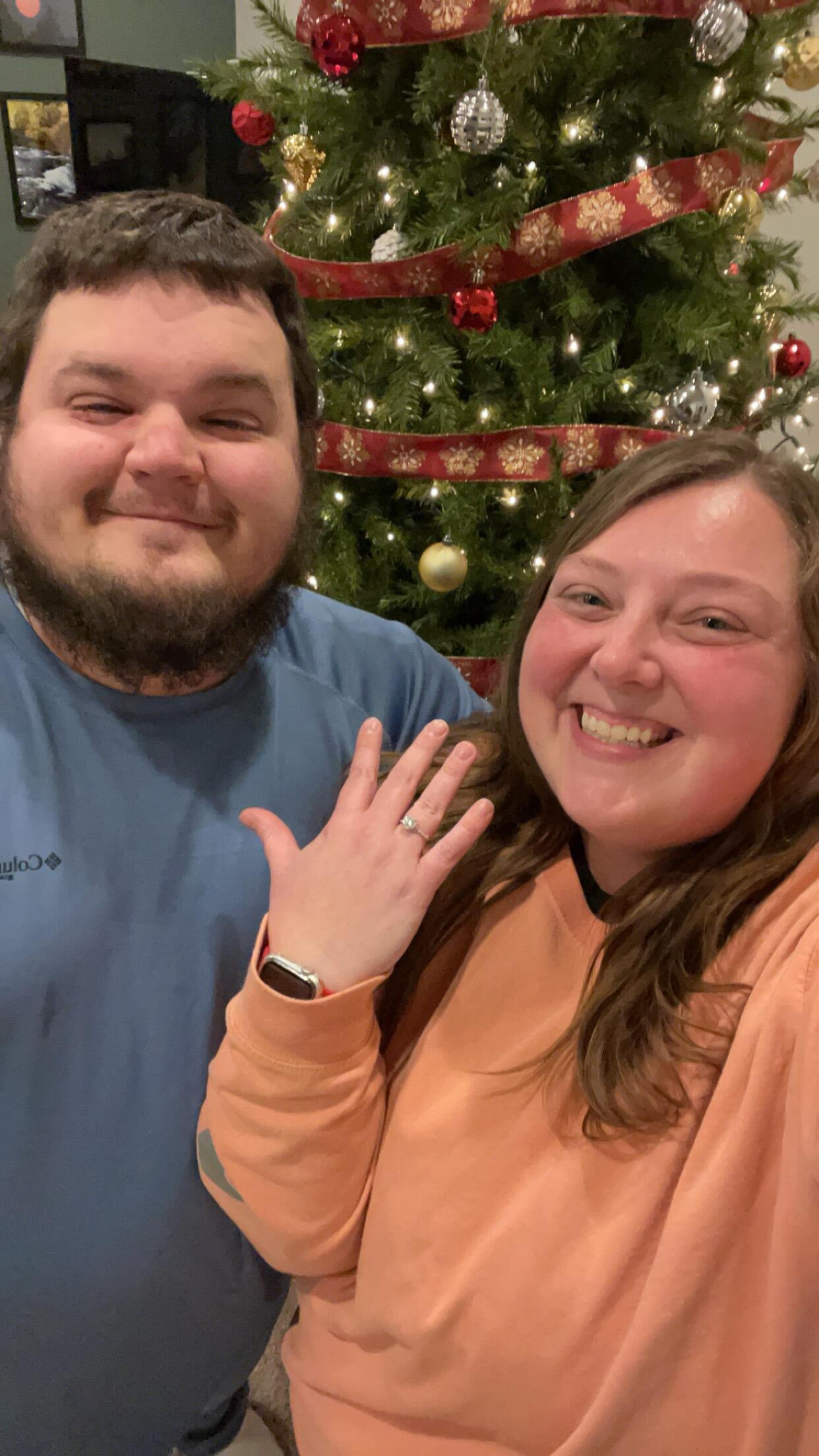 Tanner finally asked me to be his wife, and it was the easiest "YES!"