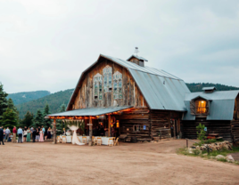 The Barn At Evergreen Memorial Park barn wedding venue in Colorado