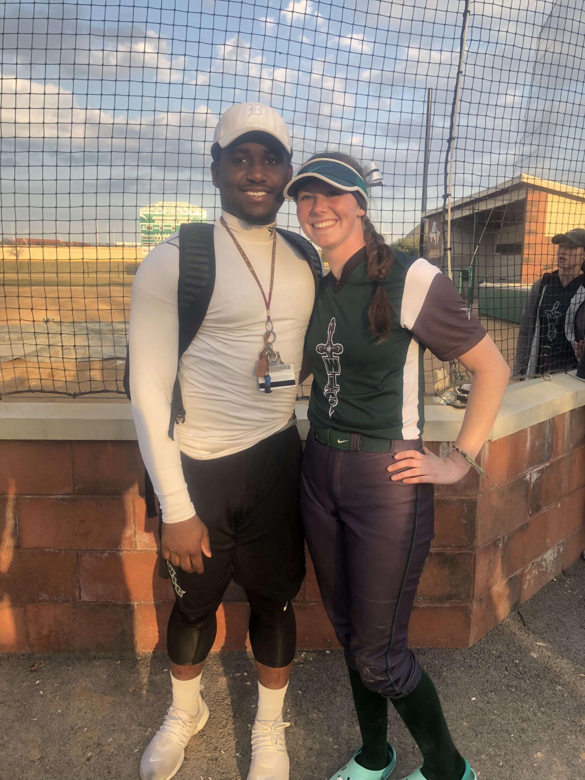 Our first picture together! We first met in ENG211 at WLC when we were put in a discussion group together, but we continued to get to know each other at hangouts with mutual friends. 