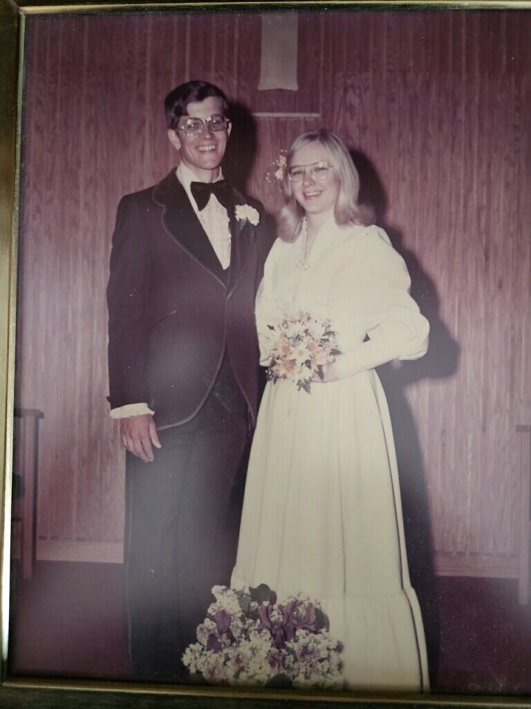 Patricia and Jack Almos (aunt and uncle/godparents of the bride)