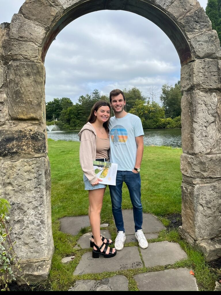 Toured our wedding venue, Gervasi Vineyard. 