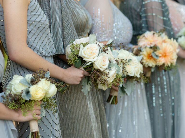 15 Bridal Parties Who Totally Nailed The Ombré Dress Trend