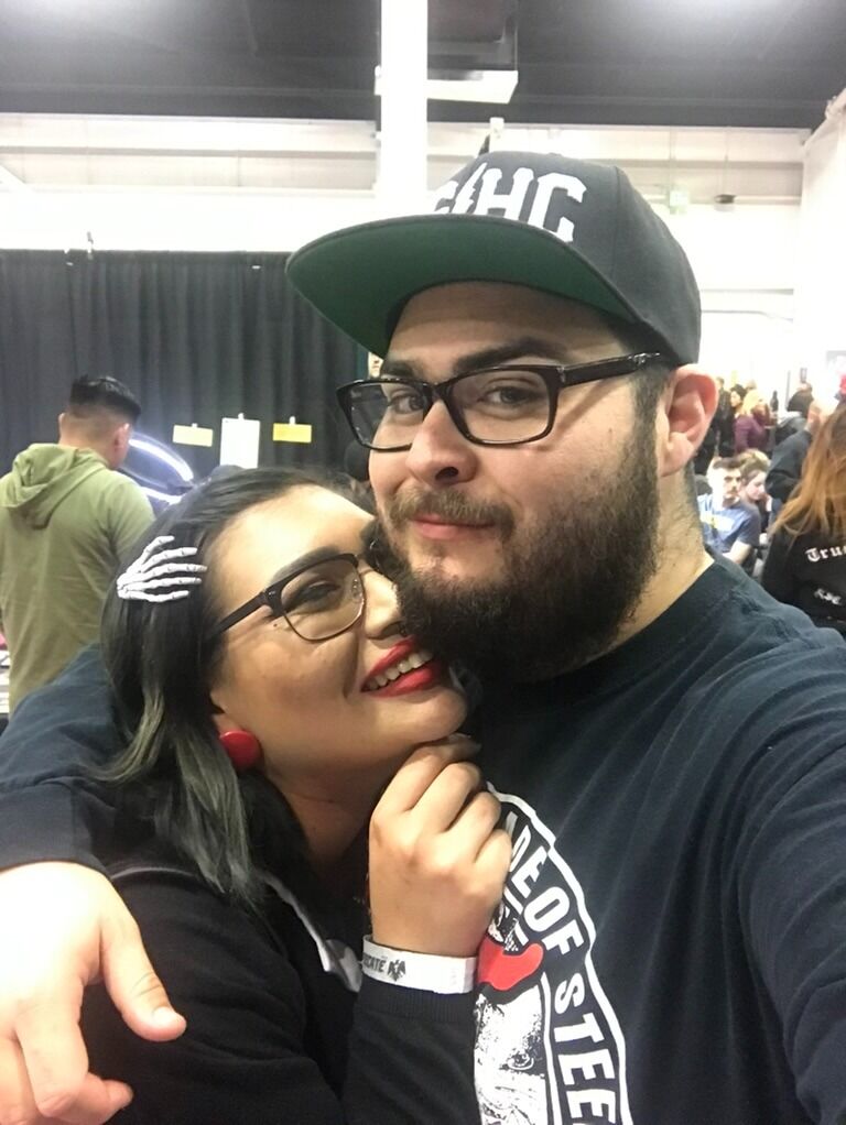 First time Steven met Natalee's parents was at Musink in 2019! The first of many concerts/festivals Steven and Natalee would attend together. 