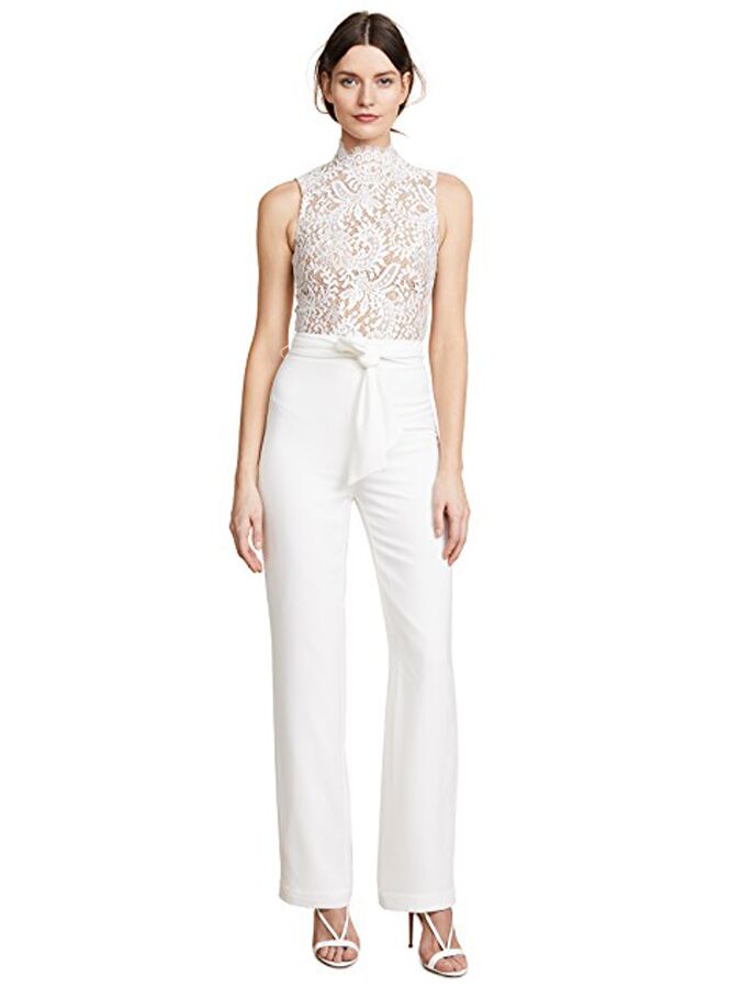 White jumpsuit clearance for rehearsal dinner