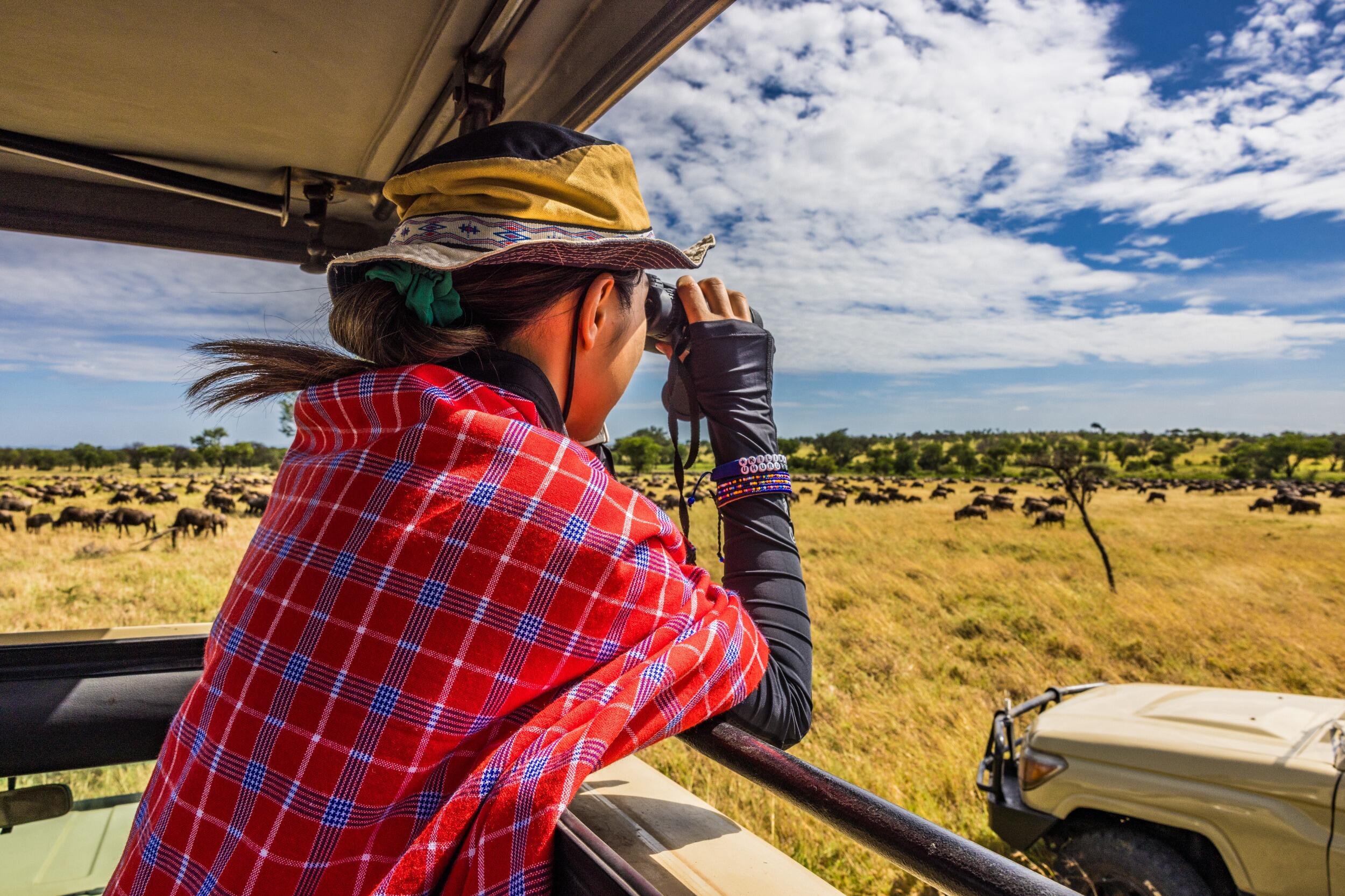 Being in awe of the animal migration 🦓