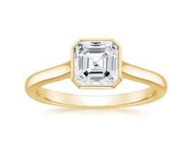 asscher cut engagement rings