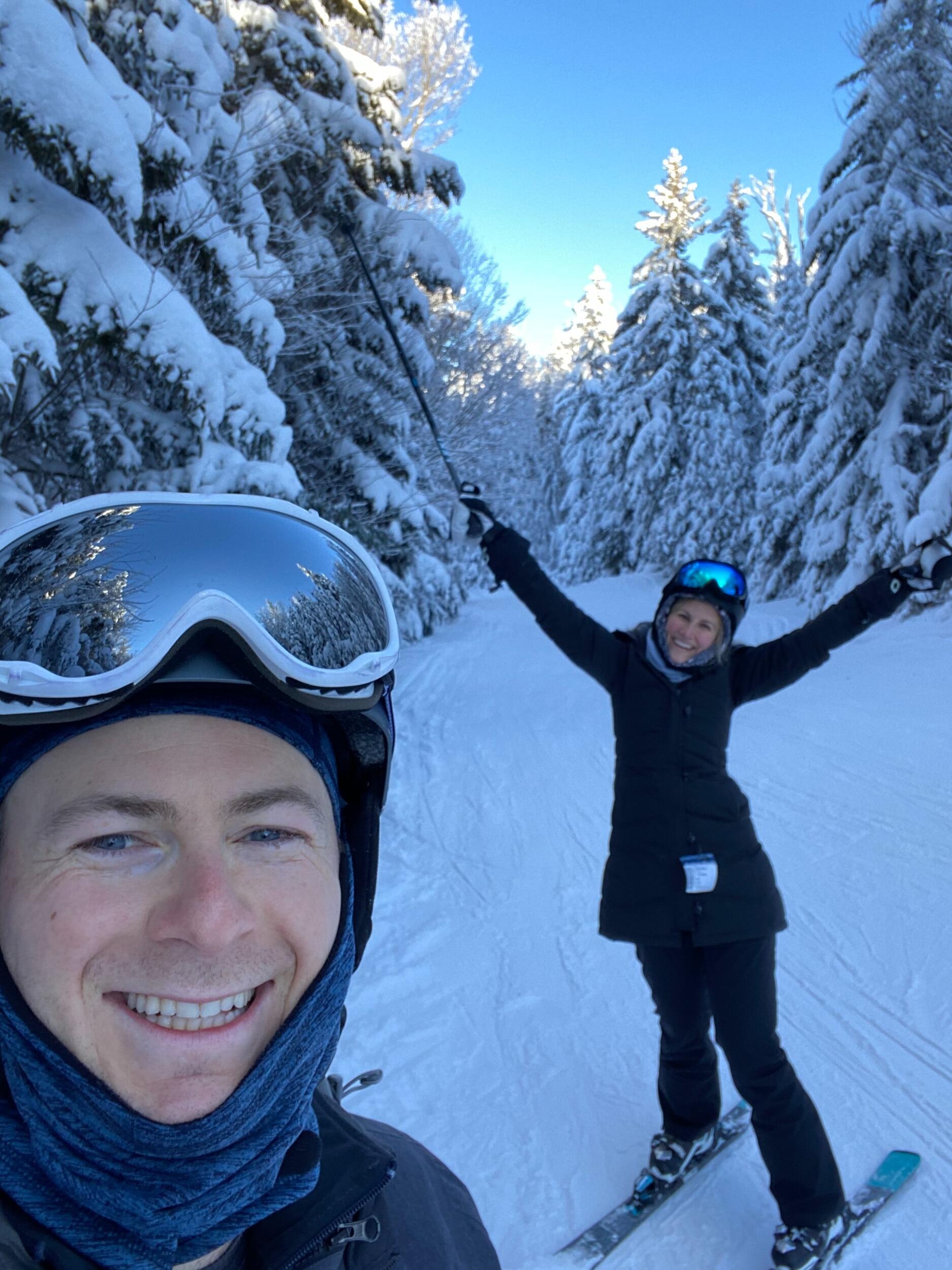 Suckers for a Bretton Woods ski day